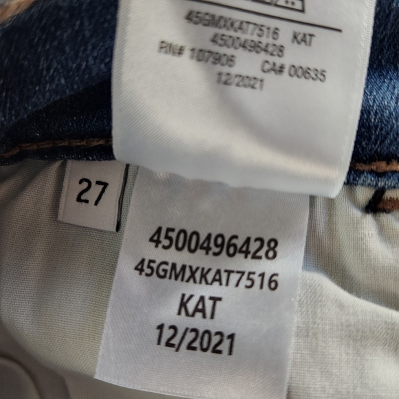 New Hudson Jeans Natalie Katya Mid-Rise Slim Boyfriend Crop Jean | Sz 27 - Picture 10 of 10